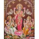 Goddess Lakshmi - Goddess Saraswathi - Ganesha